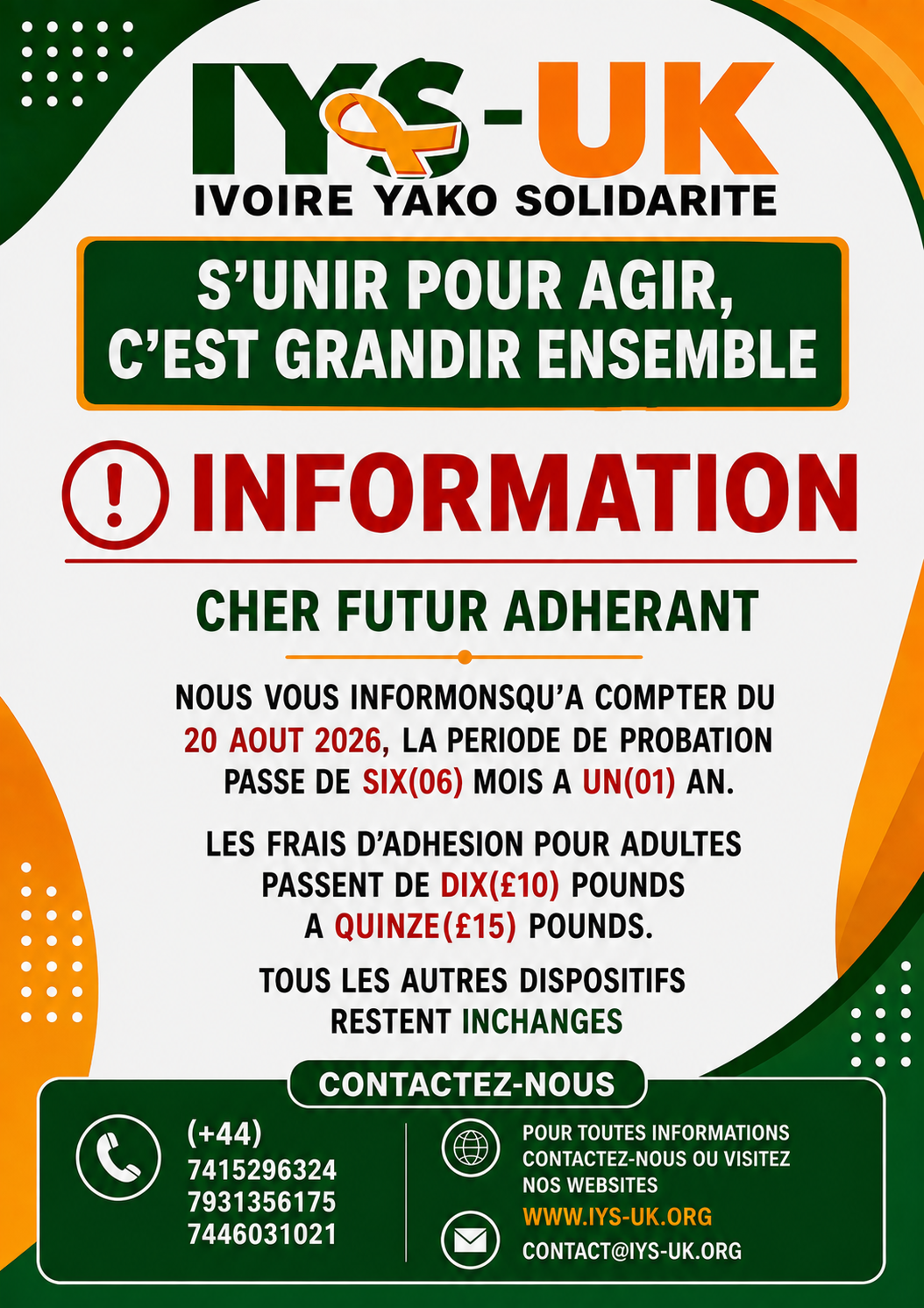 Affiche de l'événement